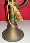 Vintage Mini 9 5    Brass Bugle - As Is - Not Tested