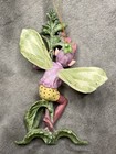 Vtg Flower Fairies Foxglove Fairy Ornament By Cecily Mary Barker Retired