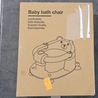 Baby Bath Seat Non-slip Suction Safety Chair For Infants 6  Months Purple