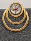 Rare Antique Victorian Essex Crystal Fox Dress fur Clip