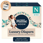 Millie Moon Luxury Diapers  Size Newborn  88 Count