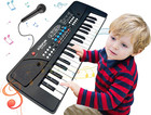 37 Keys Piano For Kids Musical Piano kids Piano Keyboard With Microphone Portabl