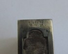 Antique Vintage Sterling Silver Pocket Size  Matchbox Holder   Monogram     Sm1