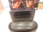 New With Tags Polo Ralph Lauren Black Hard Sunglasses Case   Cloth