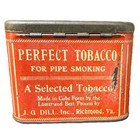 Rare Antique Kensington  kernel Cut  Pocket Tobacco Tin J  G  Dill  Inc 
