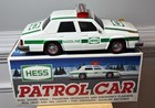 1993 Hess Patrol Car New In Original Box Lights Siren Vintage Toy
