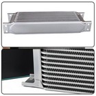 19 Row Universal An10-10an Engine Oil Cooler Aluminum Radiator Silver