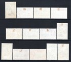  118    Falkland Island Dependencies Qe2 1954-62 Ships Set To 5s Sgg26-38 M mint