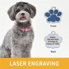 Personalized Pet Id Tag  Dog Tag  Cat Tag  Custom Cat Tag  Easy To Read  Pet Tag