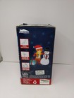 Joiedomi 6 Ft Tall Christmas Inflatables Gingerbread Man   Snowman  Inflatable