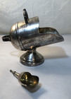 Vintage English Victorian Silver Plate Sugar Scuttle   Scoop