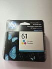 Hp  61 2pack Combo Ink Cartridges 61 Black And Color New Genuine