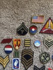 Huge Lot Of Vintage   Modern Us Military Army Navy Airforce Patch Lot Of 75