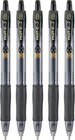 Pilot G2 Premium Gel Pens  Black Pens  Bold Point 1 Mm  Pack Of 5  Black