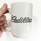 Large Custom Vintage Cadillac Chrome Wreath Emblem Ornament Logo Coffee Mug