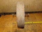 Antique 11 1 2  Cast Iron Seeder cultivator Wheel  W  Axle