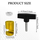 2pcs Car Hood Prop Struts Clamp  Car Lift Support Retaining Clip  Automotive