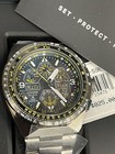 Citizen Men s Eco-drive Chronograph Black Stainless Steel Watch 46 Mm Jy8127-59e