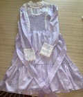 Polly Flinders Vintage Purple Long Sleeve Sheer 1970s Dress Girls Sz 10