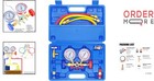 Ac Manifold Gauge Set Auto Hvac R404a R134a Refrigerant Charging Tool