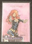 2014 Upper Deck Captain America  Winter Soldier Black Widow Marvel Sketch 1 1