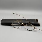 Civil War Era Spectacles Glasses Slide Temple 1800s Gold Finish  Hawkins Family