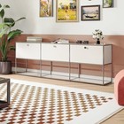 Usm Haller Styl Modern Storage Cabinet Shelf Free-standing Organizer Living Room