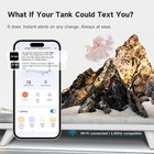 5 Gallon Aquarium Starter Kit App Control Smart Fish Tank Crystal-clear Glass