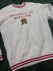 Vintage Champion Reverse Weave University Of Maryland Terrapins Sweatshirt Small
