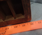 Hamilton Wood Oak Printers  Drawer Letterpress Type Set Case Shadow Box  32x17 5