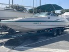 1999 - 24  Hurricane 5 7l Ib ob Mercruiser Deck Boat Deckboat