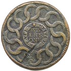 1787 N 15-y R-3 Fugio Cent Colonial Copper Coin