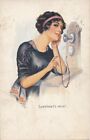 Austria 1918 Poland Woman On Phone Zloczew Rare Censor Zensur Zloczow Ww1