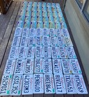 Large Lot 80 Decent  Bulk License Plates California And Arizona  Expired  Washed
