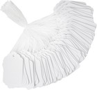 White Price Tags With String - 1000pcs Pre-strung Paper String Tags For Prici   