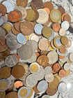 Huge Bulk Mixed Lot Of Assorted Foreign Coins From Around The World  About 2lbs 