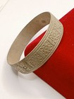 Ancient Rare Antique Bronze Viking Bracelet Engraved Amazing Very Stunning