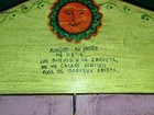Authentic Vintage Gustavo Nogu  s Double-signed Mexican Folk Art Wall Cabinet