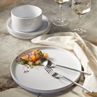 12pc Stoneware Stella Dinnerware Sets White - Threshold