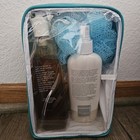 Neutrogena Rainbath Gift Set Shower Bath Gel Body Mist Spray Lotion Loofah Nos