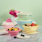 Tupperware Vintage Servalier 32 Pc Set Pastel Servalier Seal New Storage  Serve