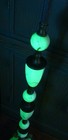 Uranium Glass  Agate Floor Lamp  Great Cond   Original  57  High  Needs Rewire 
