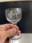 Vintage Pan Am Airlines President Special Wine Liquor Champagne Glasses Set Of 2
