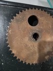 Industrial Machine Age Cast Iron 8  Diameter Gear For Steampunk Or Decor