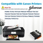 Excercus Compatible Ink Cartridge Replacement For A1-us-280xxlbk-3pk