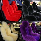 Faux Sheepskin Wool Fur Car Seat Cover For Cars Trucks Universal Fit Soft Plush