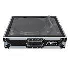 Headliner Dj Sl-1200 Style Turntable Flight Case W Padded Foam Interior Idjnow