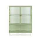 23 62  Home Wall Mounted Cabinet Storage Shelf W  2 Door Organizer Towel Rack