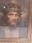 Vintage Jesus Art Print  ecce Homo  Behold The Man Artist Charles B chambers
