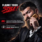 Mens Beard Brush Comb Oil Balm Grooming Kit Travel Facial Hair Care Gift Set